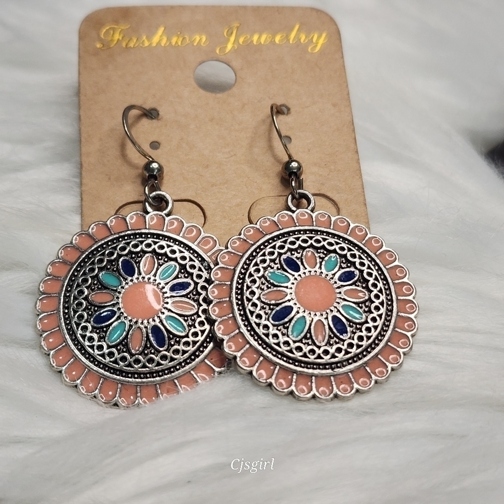 Bohemian Sunflower Earrings - NWT